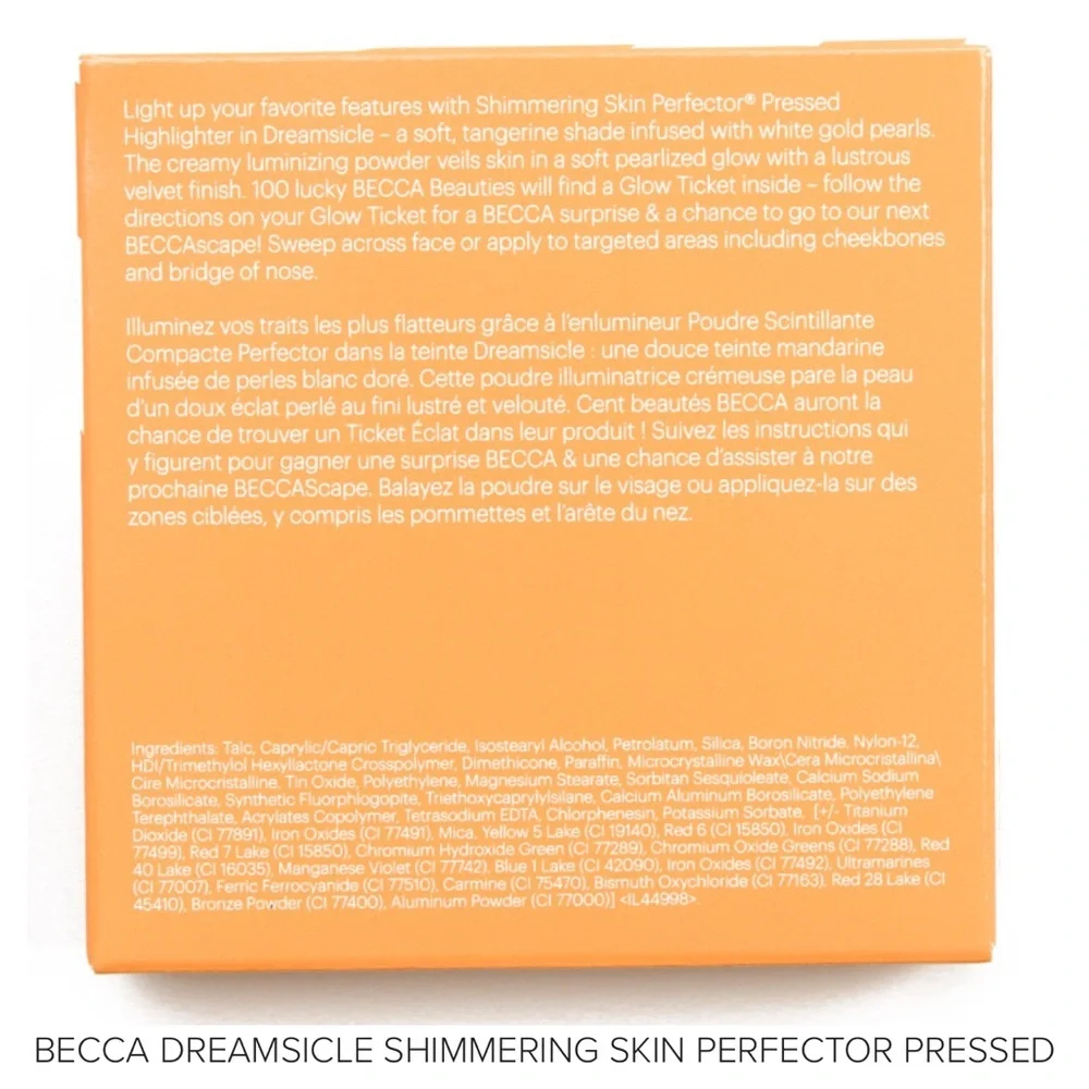 BECCA Shimmering Skin Perfector Pressed DREAMSICLE